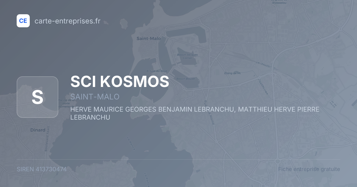 SCI KOSMOS — 413730474 — fiche entreprise