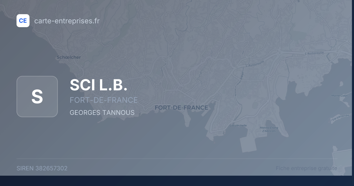 SCI L.B. — 382657302 — fiche entreprise