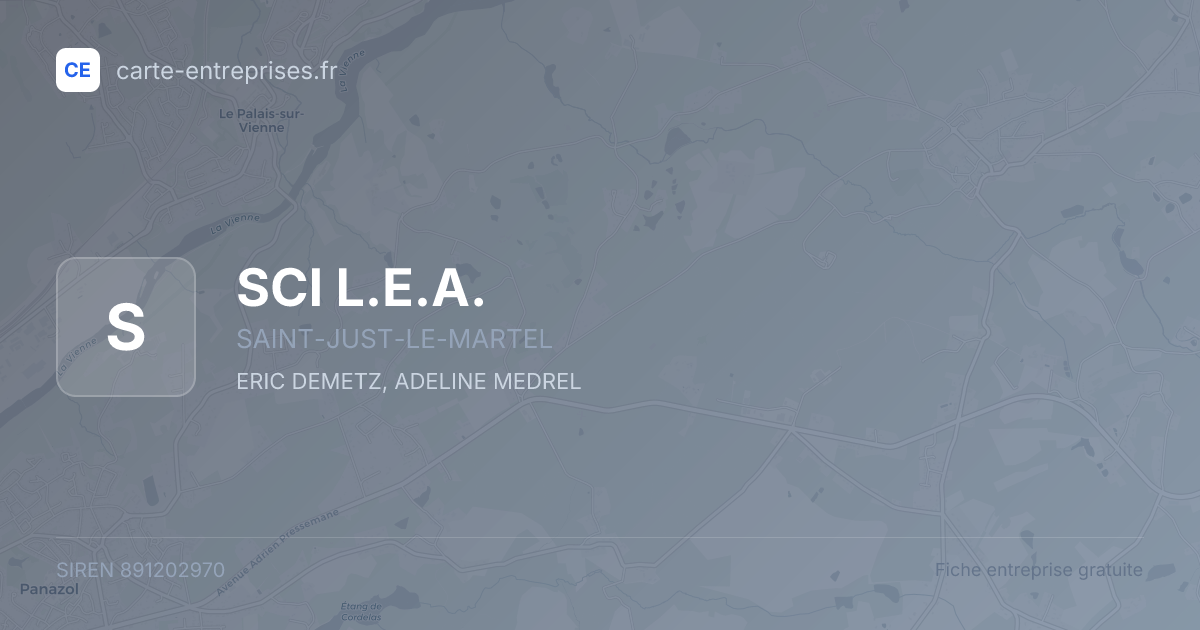 SCI L.E.A. — 891202970 — fiche entreprise