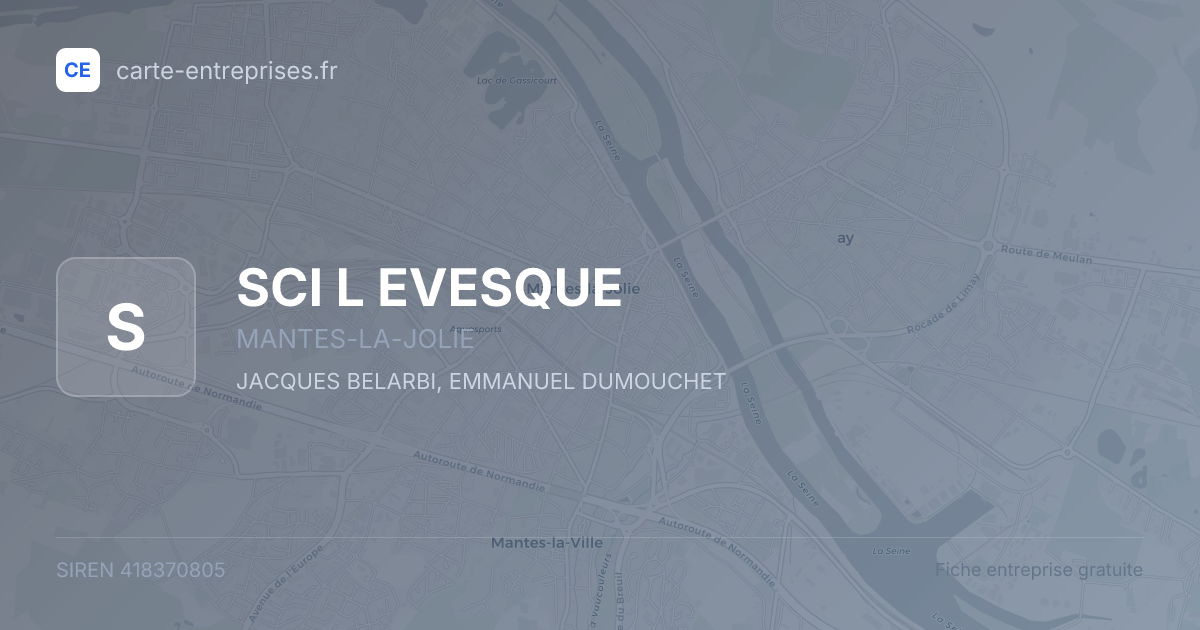 SCI L EVESQUE — 418370805 — fiche entreprise