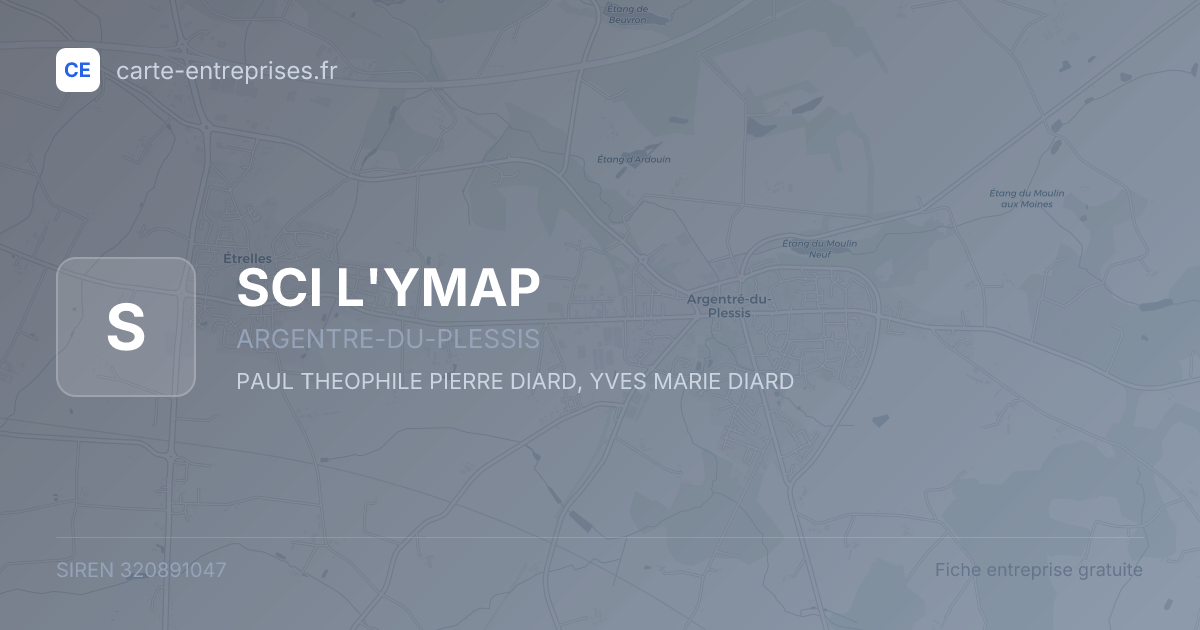 SCI L'YMAP — 320891047 — fiche entreprise