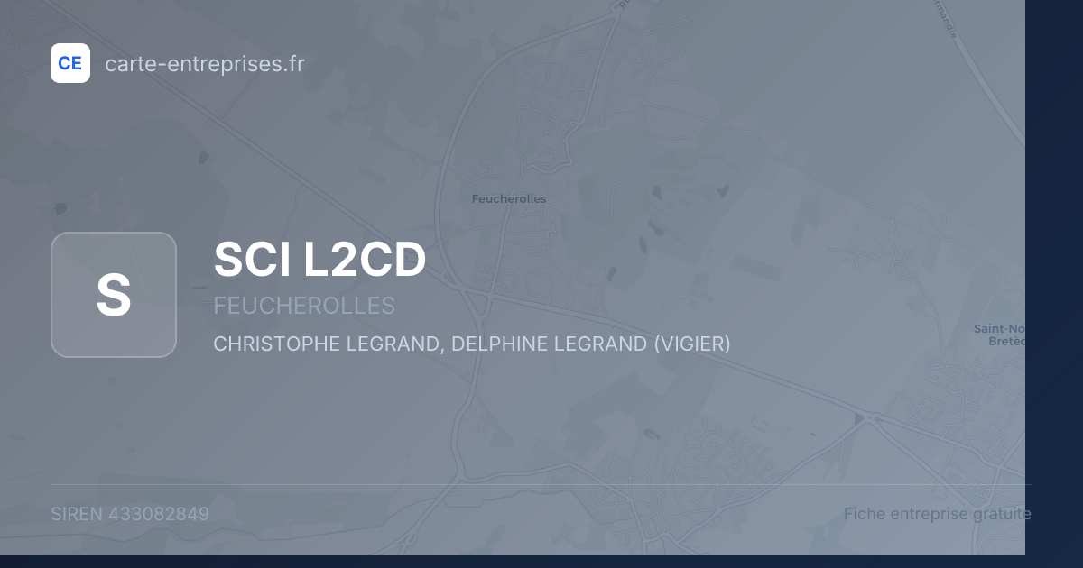 SCI L2CD — 433082849 — fiche entreprise