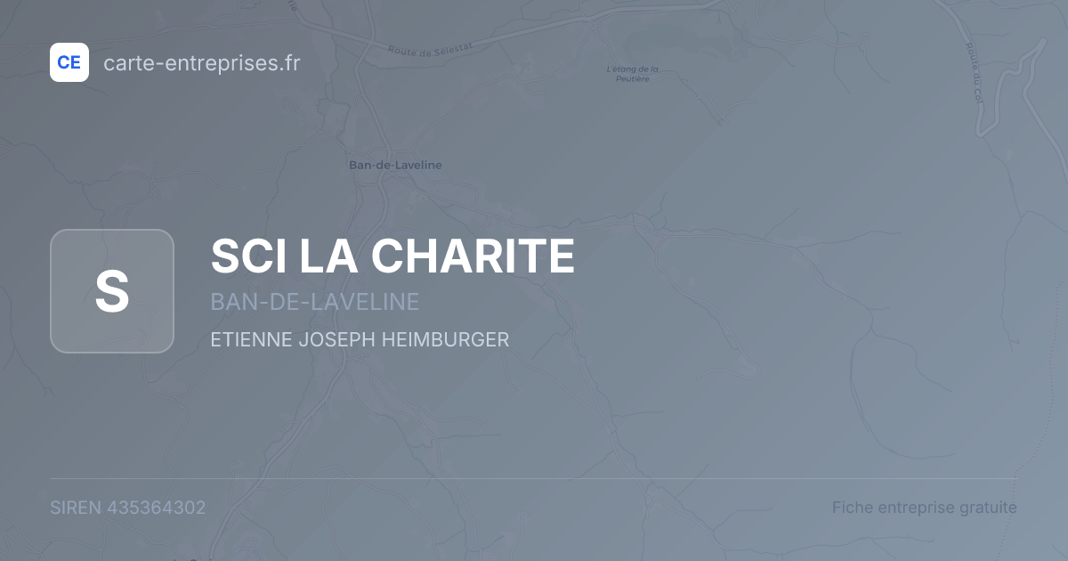 SCI LA CHARITE — 435364302 — fiche entreprise