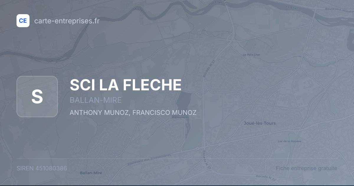 SCI LA FLECHE — 451080386 — fiche entreprise
