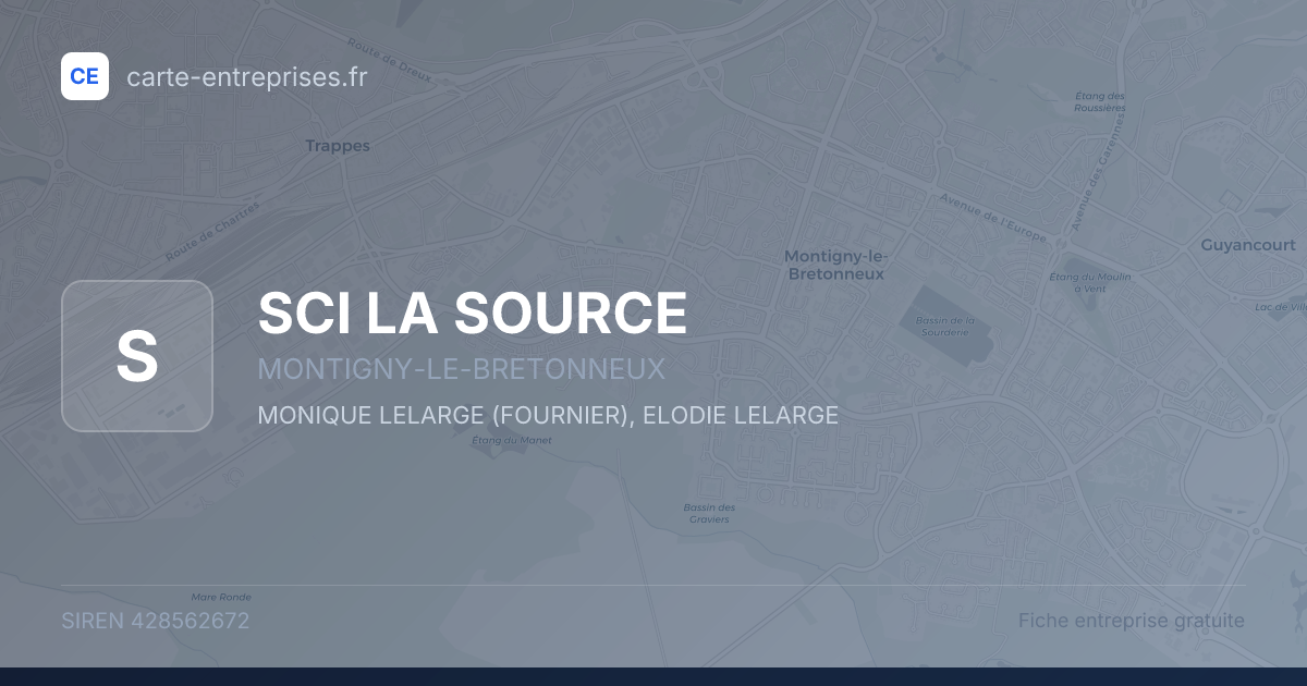 SCI LA SOURCE — 428562672 — fiche entreprise