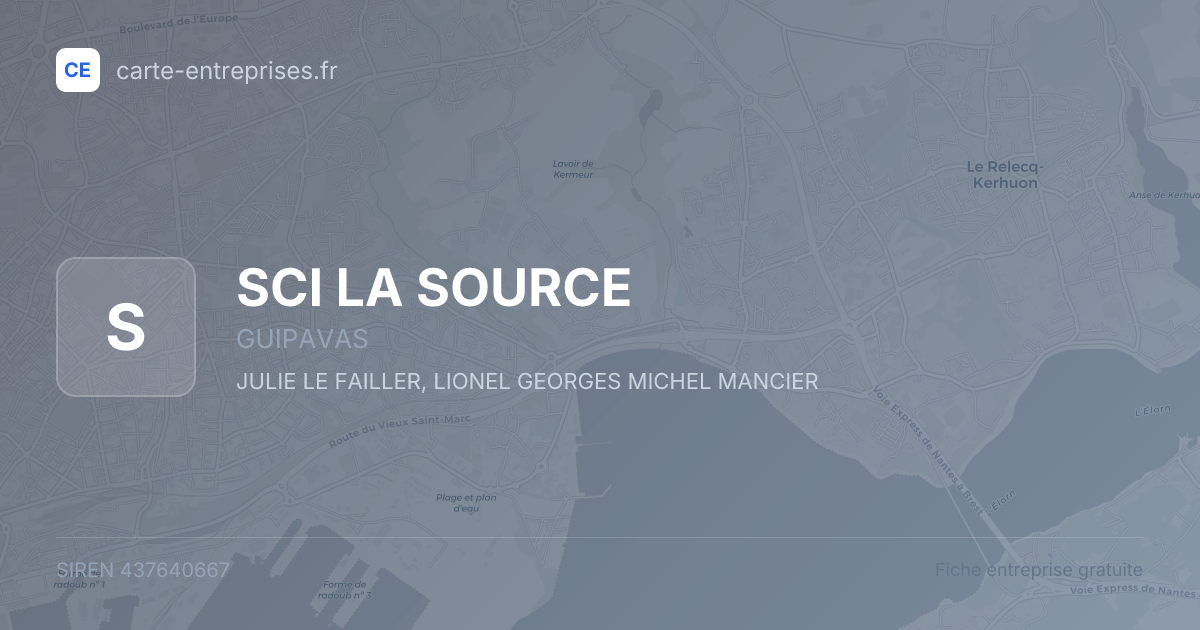SCI LA SOURCE — 437640667 — fiche entreprise