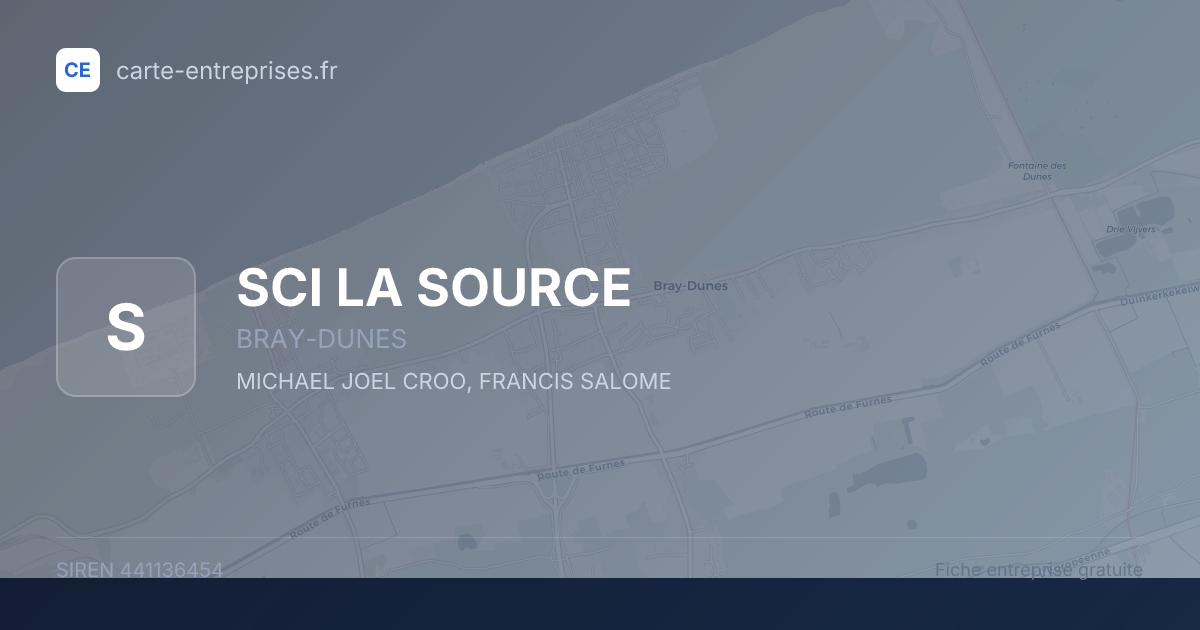 SCI LA SOURCE — 441136454 — fiche entreprise