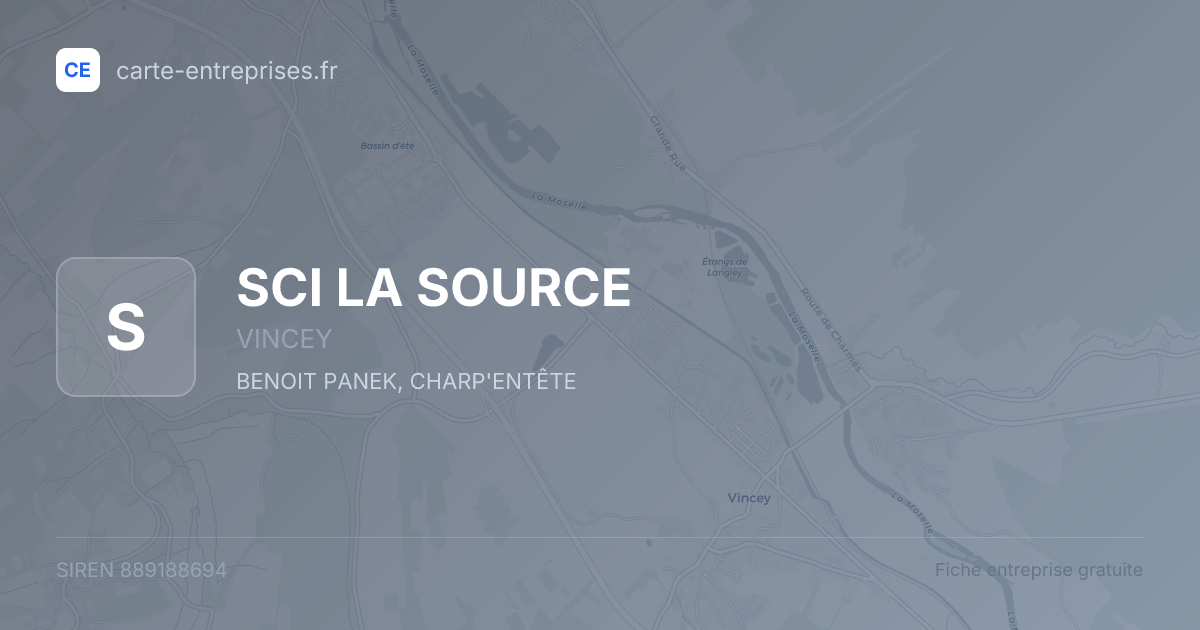 SCI LA SOURCE — 889188694 — fiche entreprise