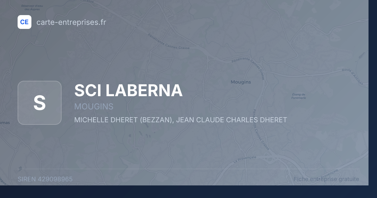SCI LABERNA — 429098965 — fiche entreprise