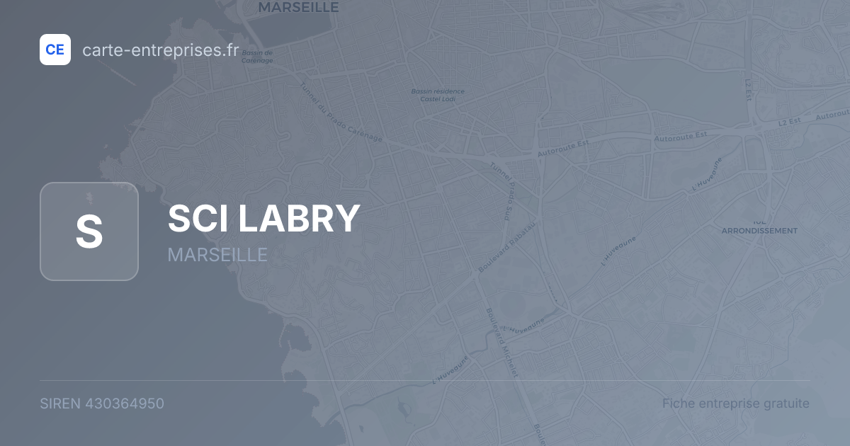 SCI LABRY — 430364950 — fiche entreprise