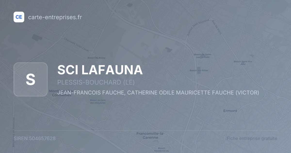SCI LAFAUNA — 504657628 — fiche entreprise