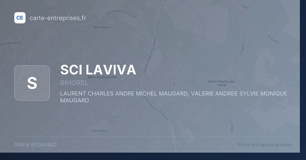 SCI LAVIVA — 911364982 — fiche entreprise