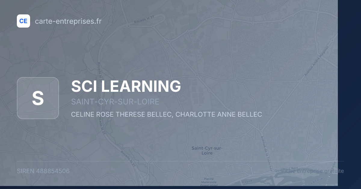SCI LEARNING — 488854506 — fiche entreprise