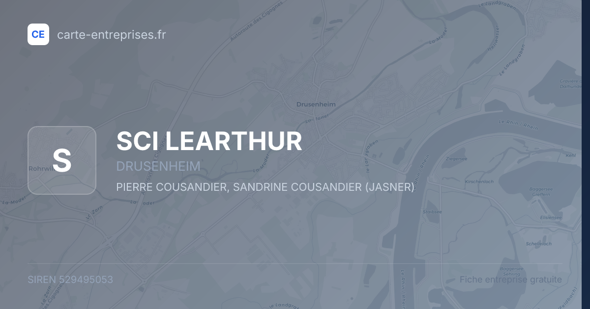 SCI LEARTHUR — 529495053 — fiche entreprise