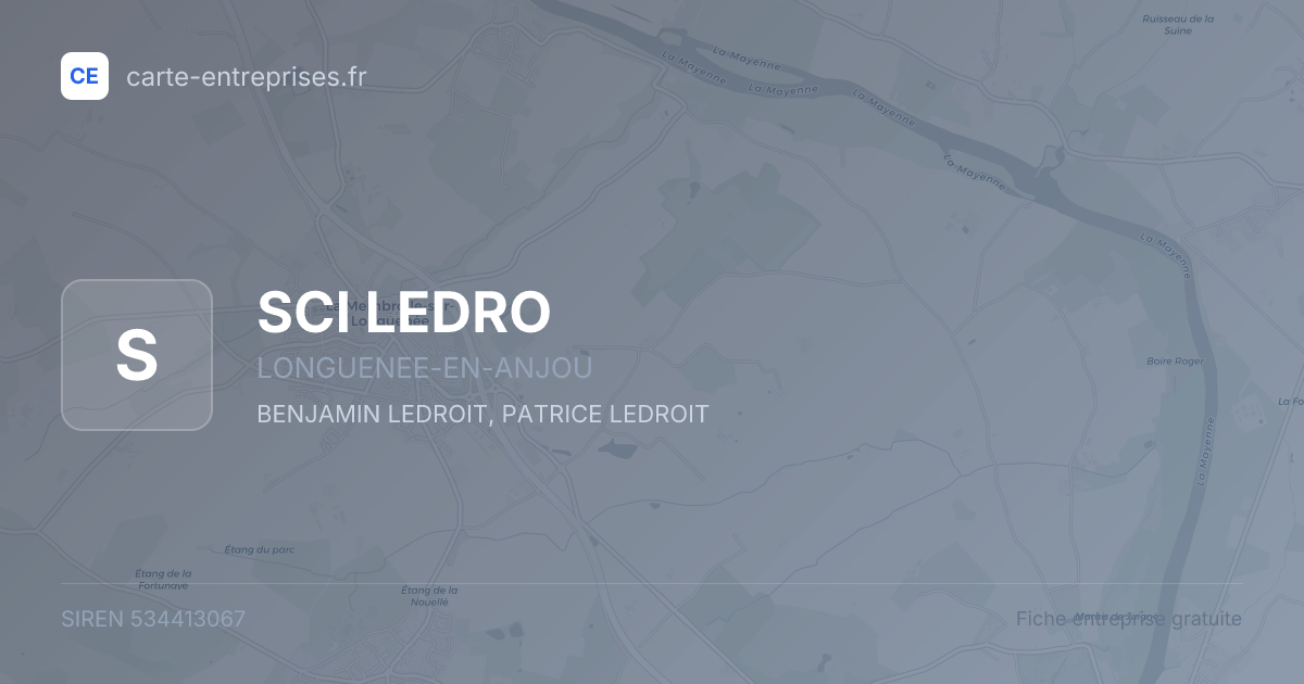 SCI LEDRO — 534413067 — fiche entreprise
