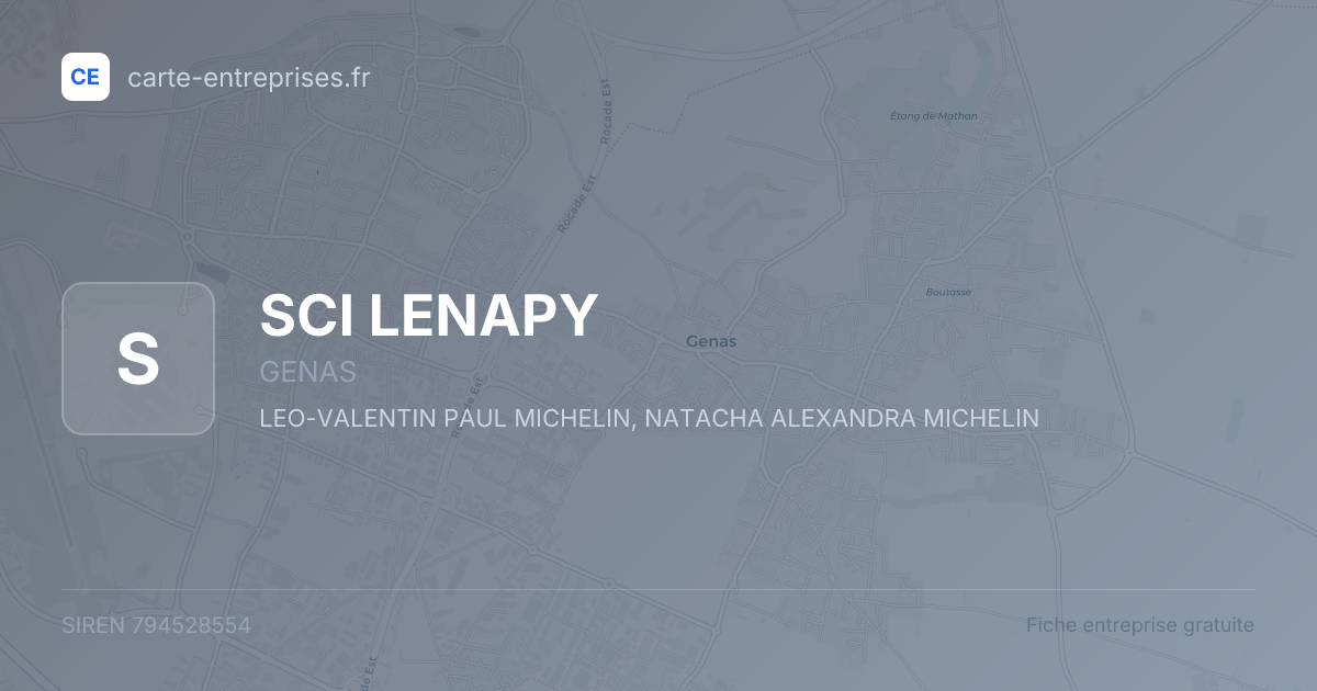 SCI LENAPY — 794528554 — fiche entreprise