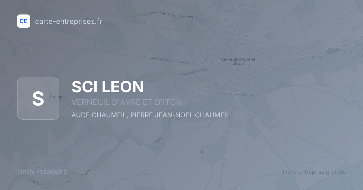 SCI LEON — 413065012 — fiche entreprise