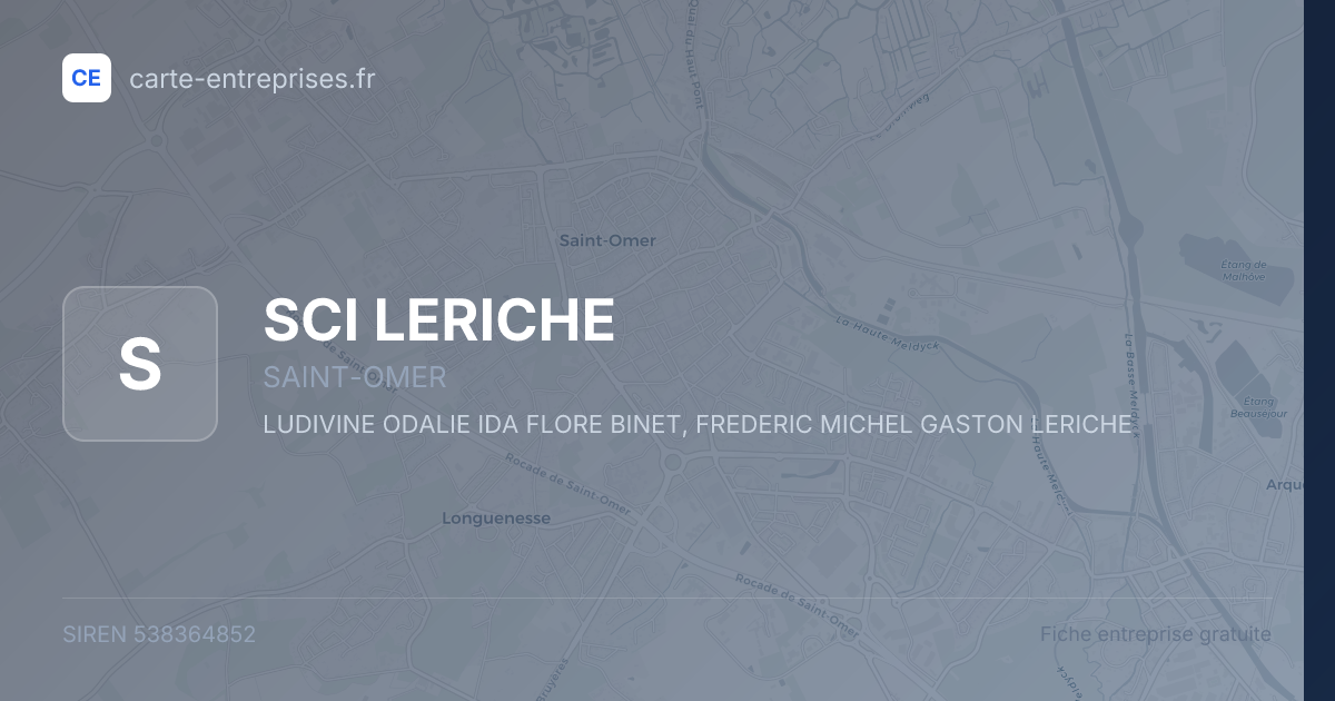 SCI LERICHE — 538364852 — fiche entreprise