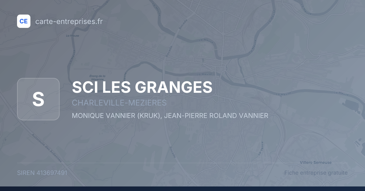 SCI LES GRANGES — 413697491 — fiche entreprise