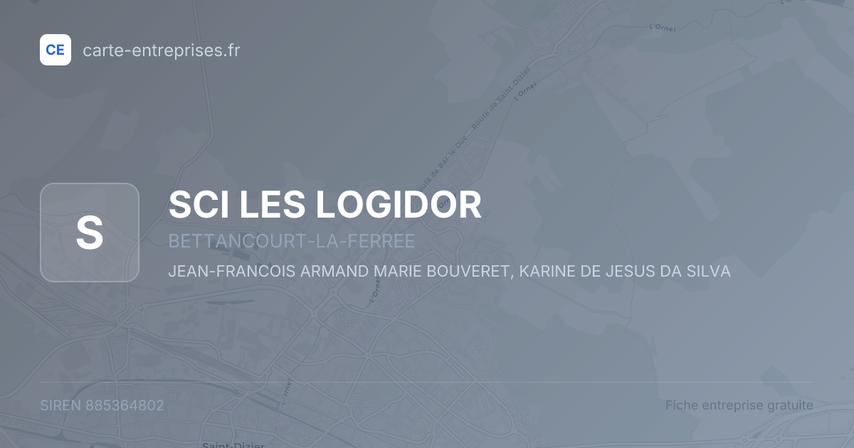 SCI LES LOGIDOR — 885364802 — fiche entreprise