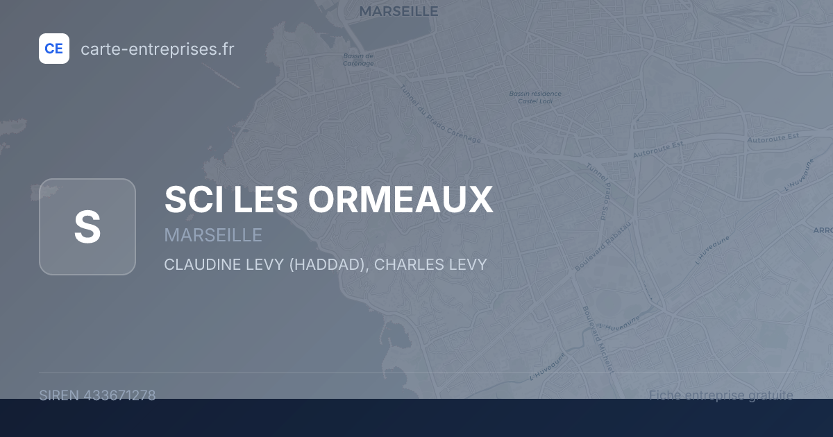SCI LES ORMEAUX — 433671278 — fiche entreprise