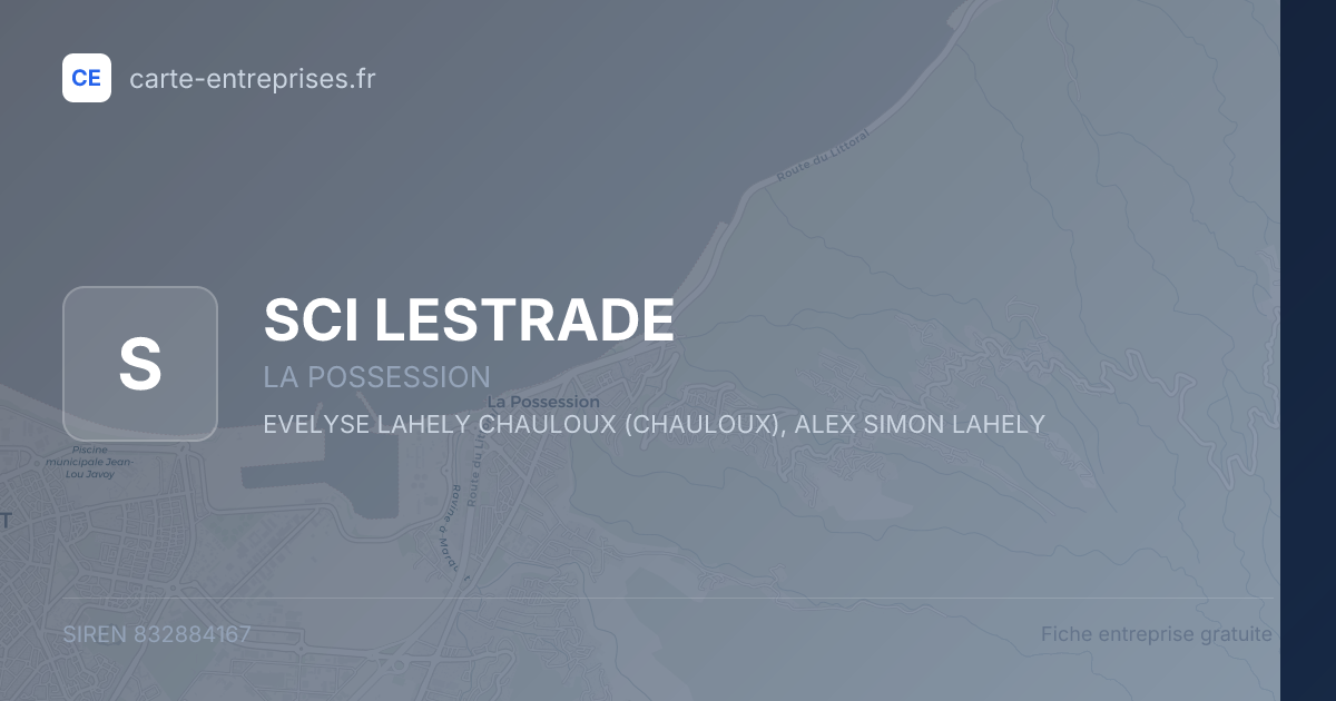 SCI LESTRADE — 832884167 — fiche entreprise