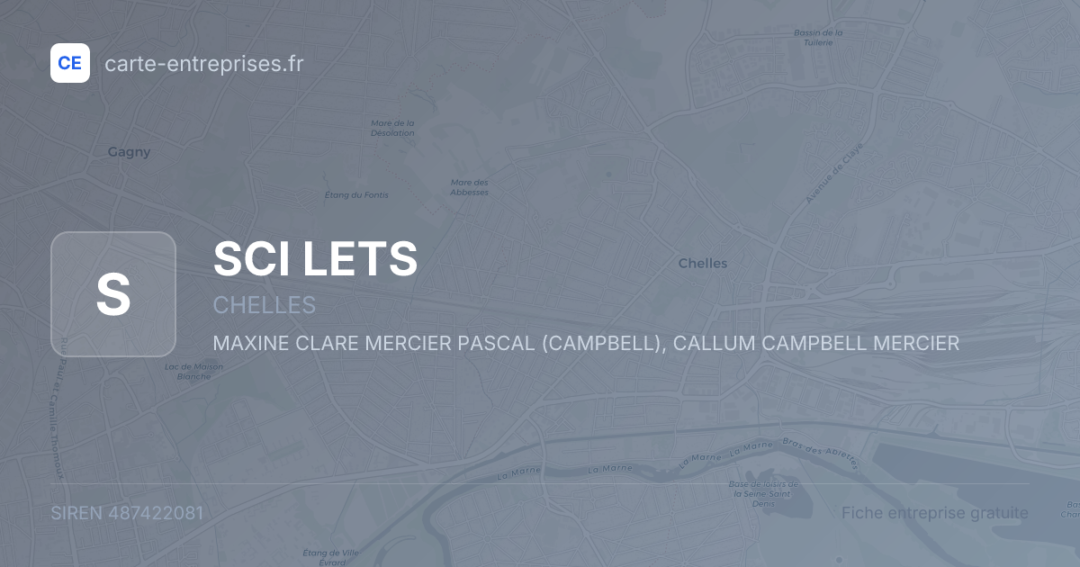 SCI LETS — 487422081 — fiche entreprise