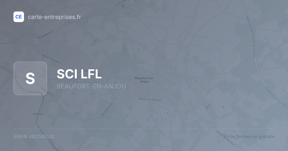 SCI LFL — 482146032 — fiche entreprise