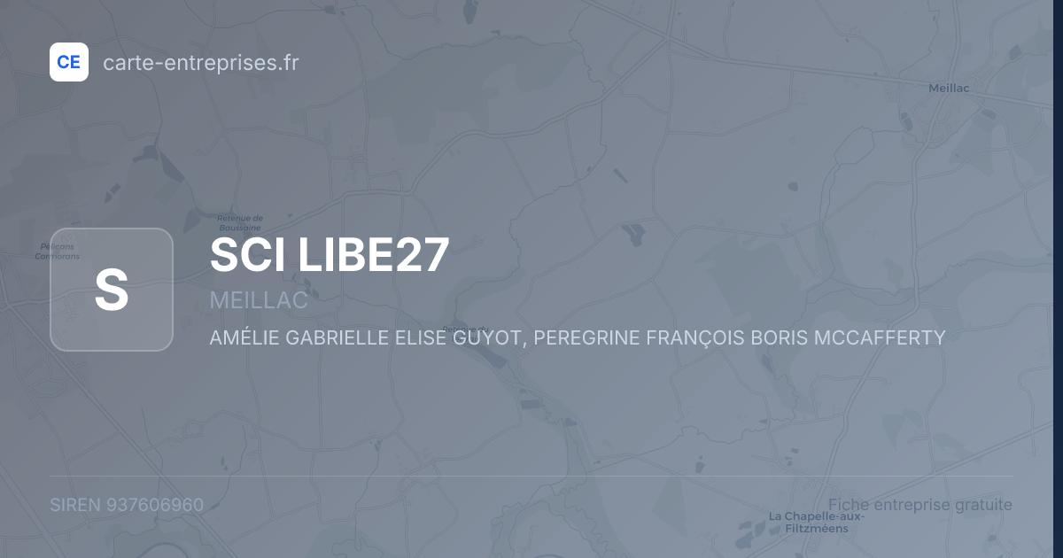 SCI LIBE27 — 937606960 — fiche entreprise
