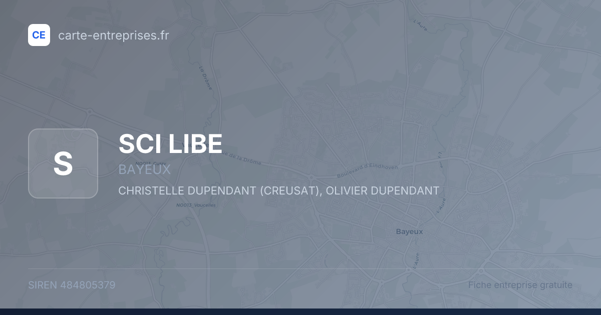 SCI LIBE — 484805379 — fiche entreprise