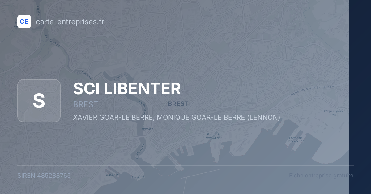 SCI LIBENTER — 485288765 — fiche entreprise