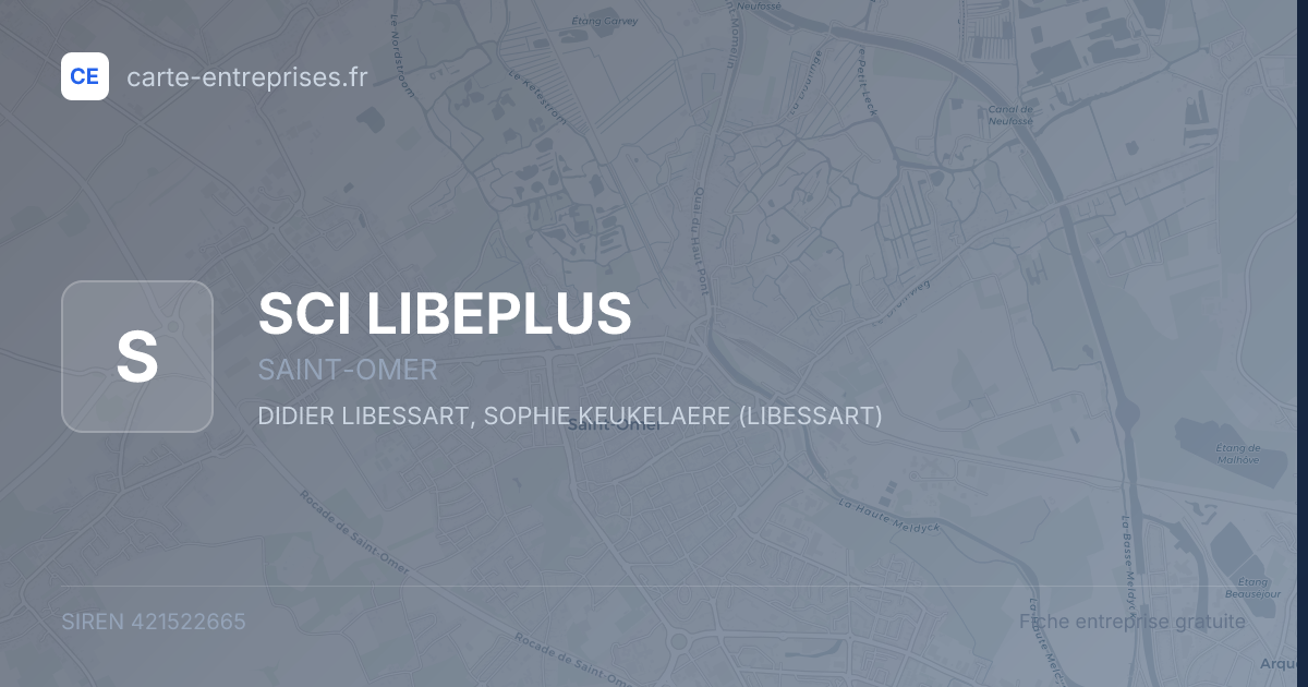 SCI LIBEPLUS — 421522665 — fiche entreprise