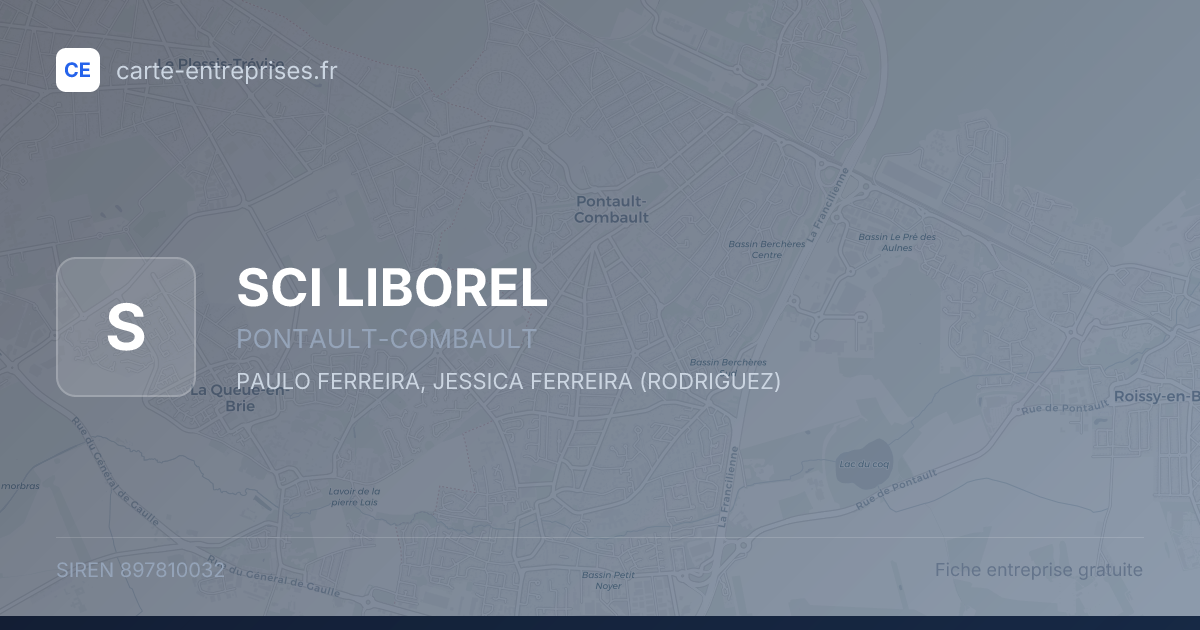SCI LIBOREL — 897810032 — fiche entreprise