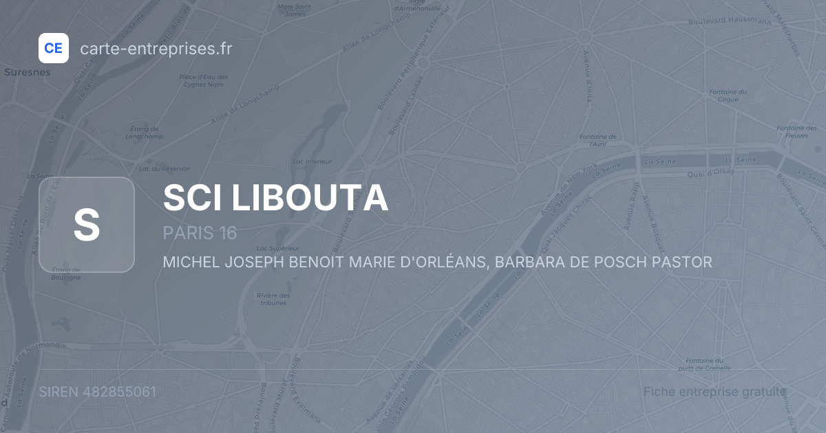 SCI LIBOUTA — 482855061 — fiche entreprise