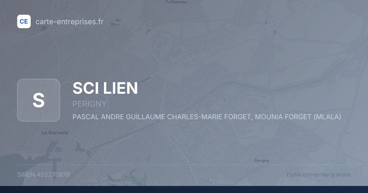 SCI LIEN — 452270978 — fiche entreprise