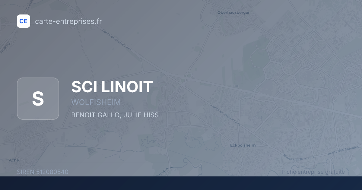 SCI LINOIT — 512080540 — fiche entreprise