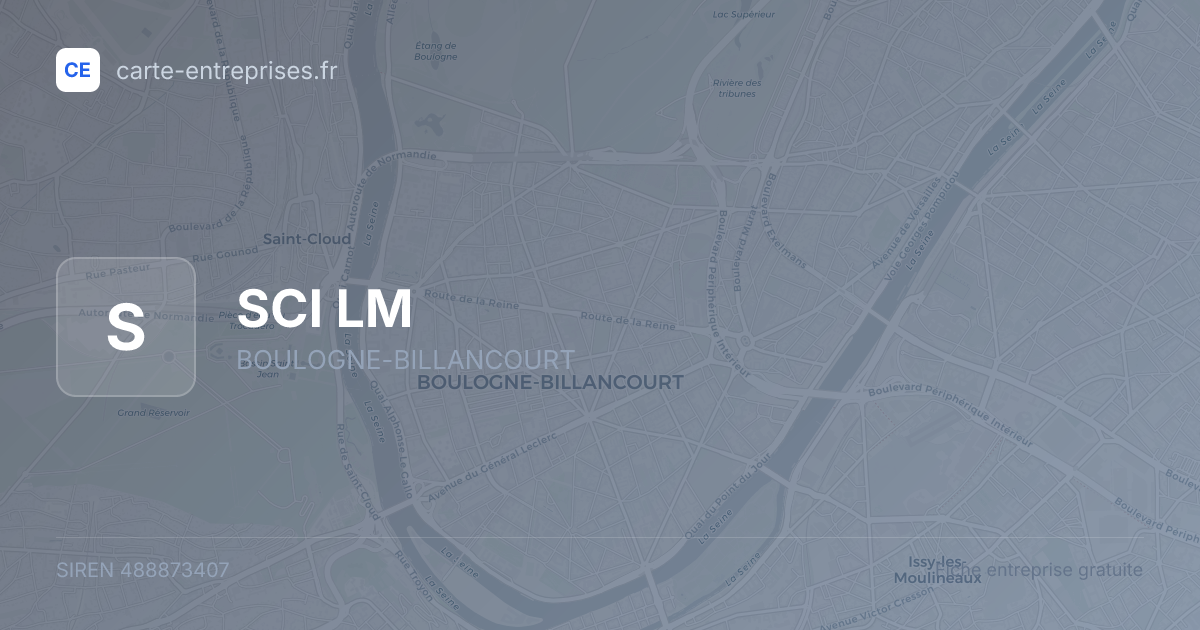 SCI LM — 488873407 — fiche entreprise