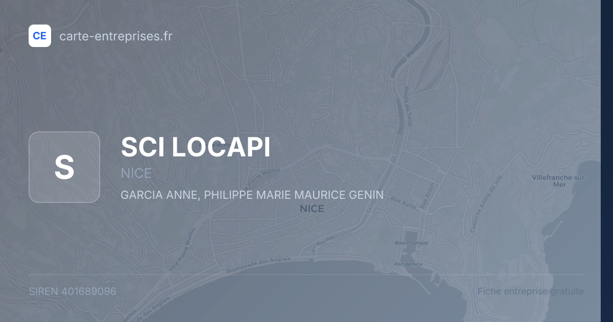 SCI LOCAPI — 401689096 — fiche entreprise