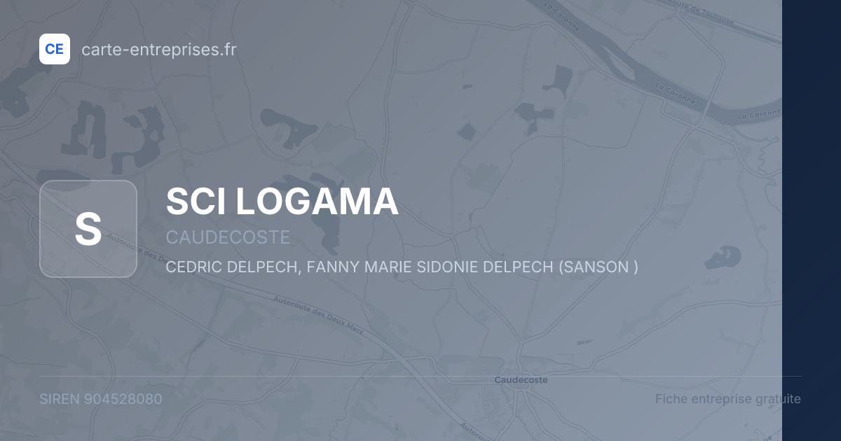 SCI LOGAMA — 904528080 — fiche entreprise