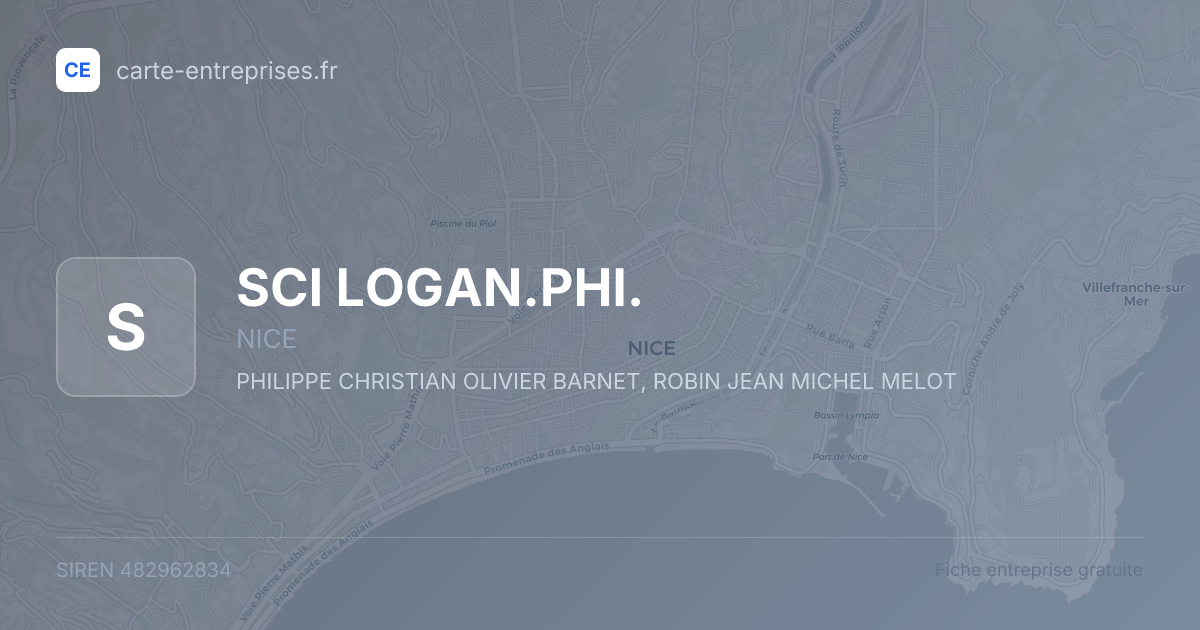 SCI LOGAN.PHI. — 482962834 — fiche entreprise