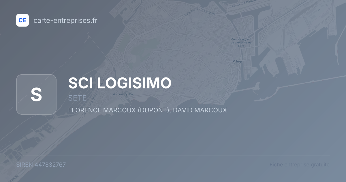 SCI LOGISIMO — 447832767 — fiche entreprise