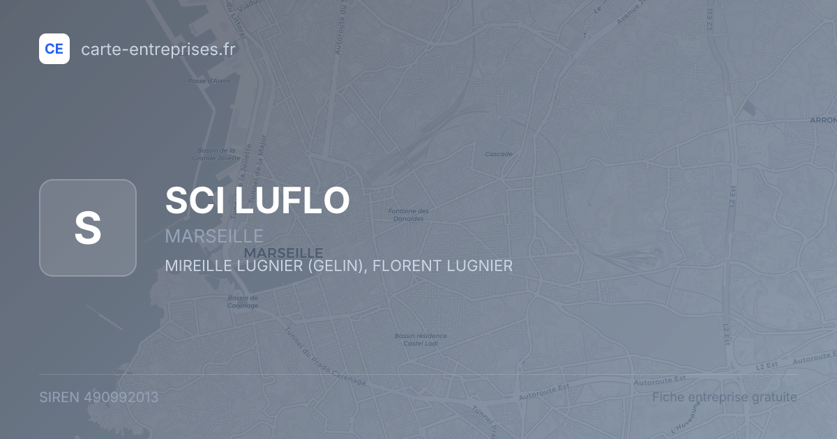 SCI LUFLO — 490992013 — fiche entreprise