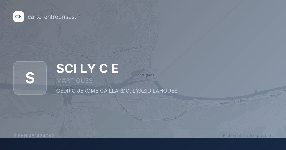 SCI LY C E — 481424042 — fiche entreprise