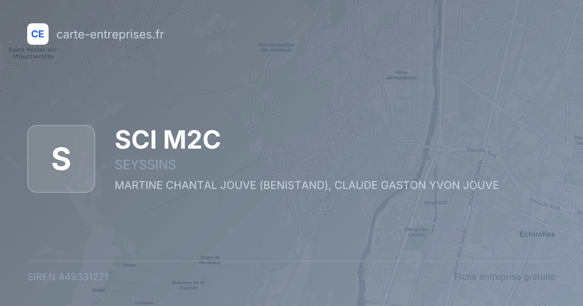 SCI M2C — 449331271 — fiche entreprise