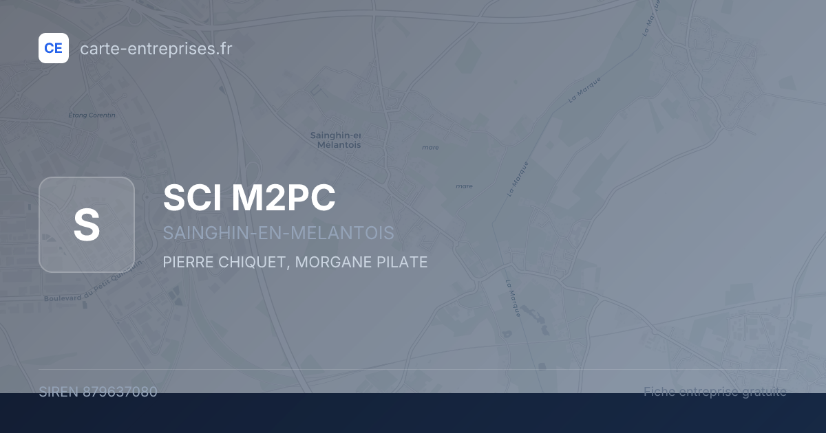SCI M2PC — 879637080 — fiche entreprise