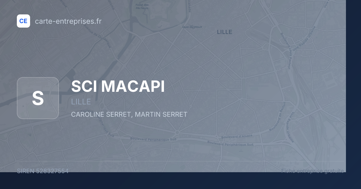 SCI MACAPI — 528327554 — fiche entreprise