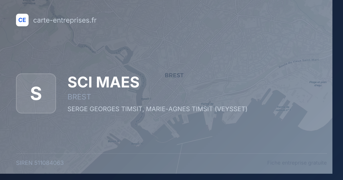 SCI MAES — 511084063 — fiche entreprise