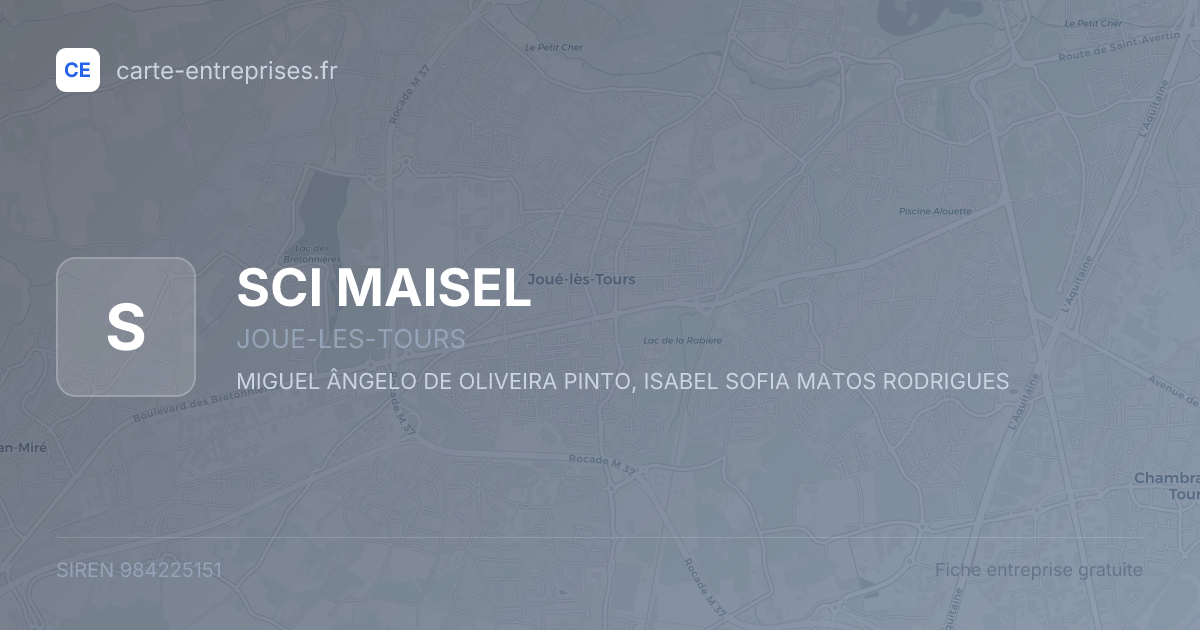 SCI MAISEL — 984225151 — fiche entreprise