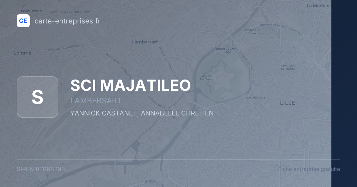 SCI MAJATILEO — 811168293 — fiche entreprise