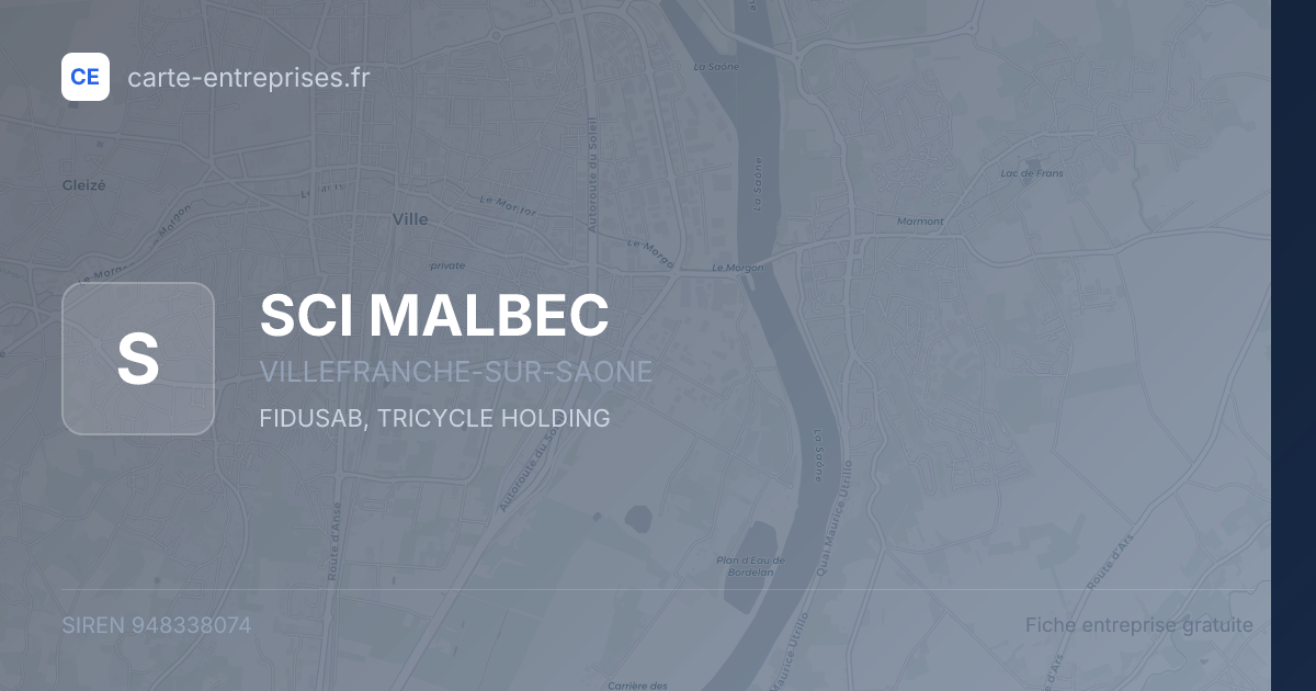 SCI MALBEC — 948338074 — fiche entreprise